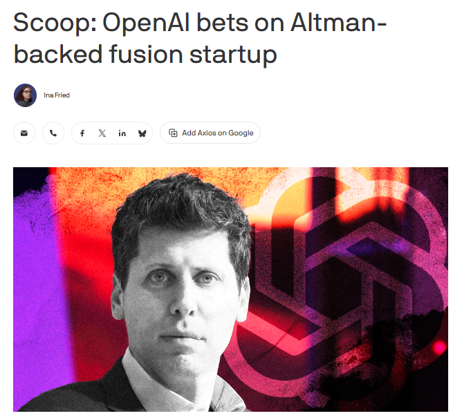 Axios scoop screenshot