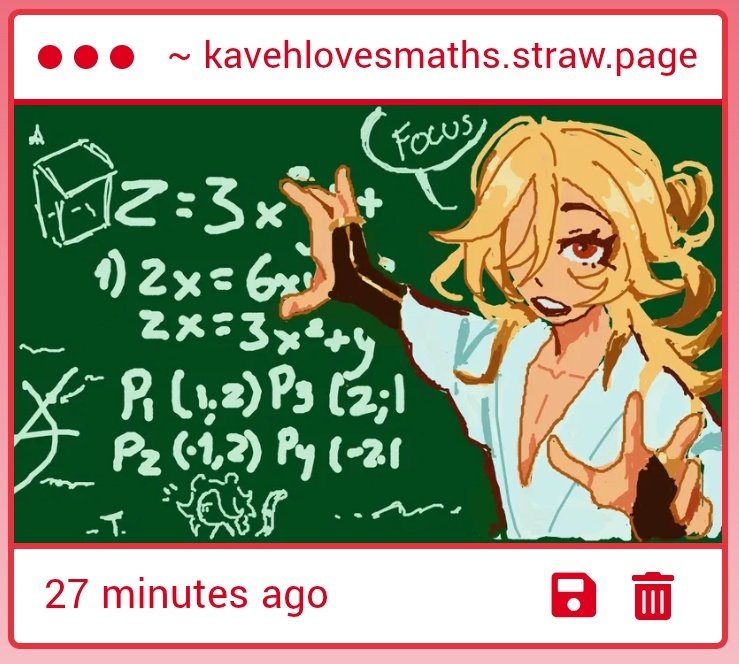 Kaveh Equation of the Day tweet media