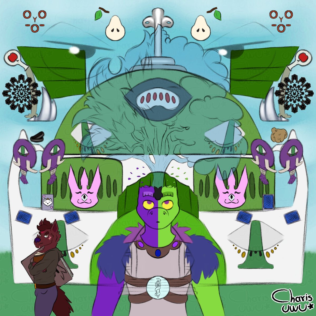 Something something personal project related, a front page, if it wasn't obvious

#Furry #Furryart #Furryartist #Originalcharacter