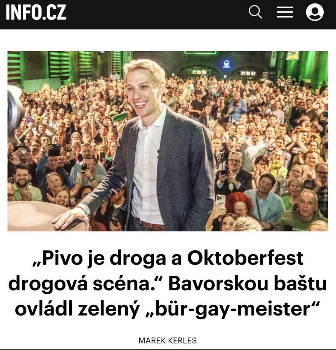 Jan Čížek, pražský patriot tweet media