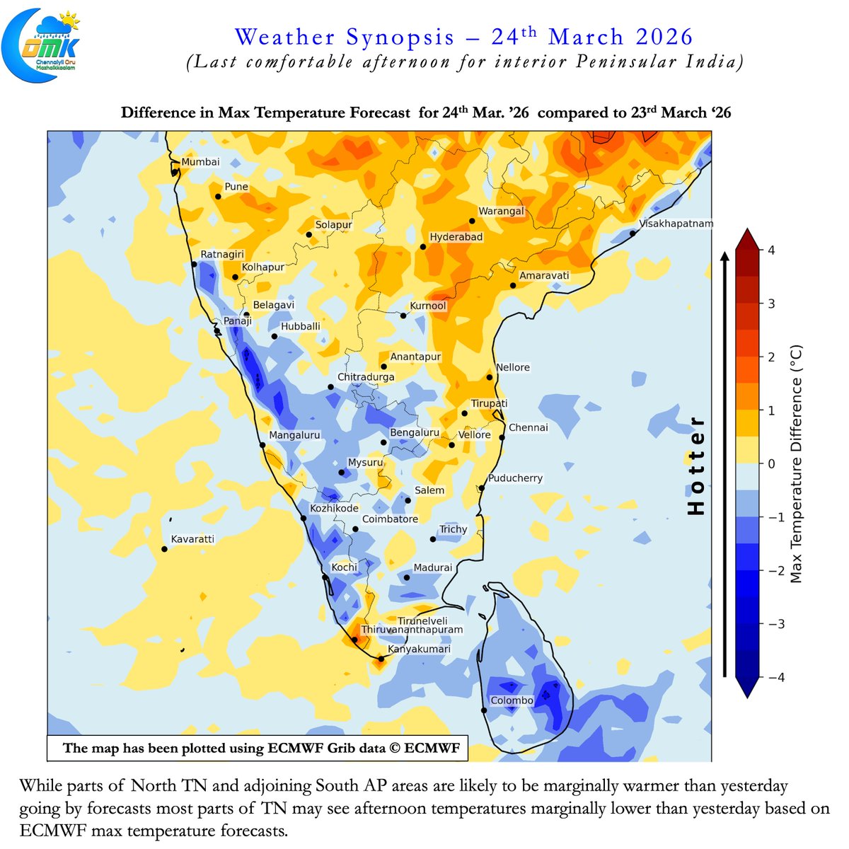 Chennai Rains (COMK) tweet media