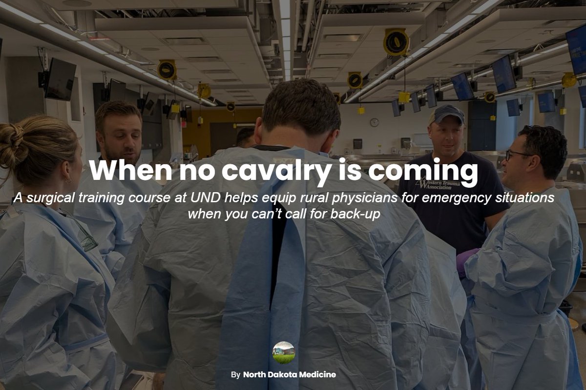 UND Surgery tweet media