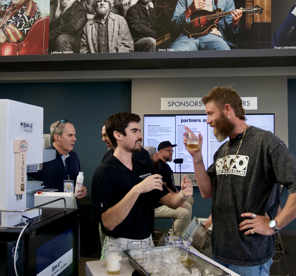 Talking BIM-E at the Celebrity Wine &amp; Spirits Festival

Demonstrating fast, consistent beverage service in action all day.

Appreciate <a href="/REntertainmentC/">R Entertainment Co</a>
Shoutout to <a href="/ArchieBradley7/">Archie Bradley</a> 👊

#TechForceRobotics #BIME #Automation