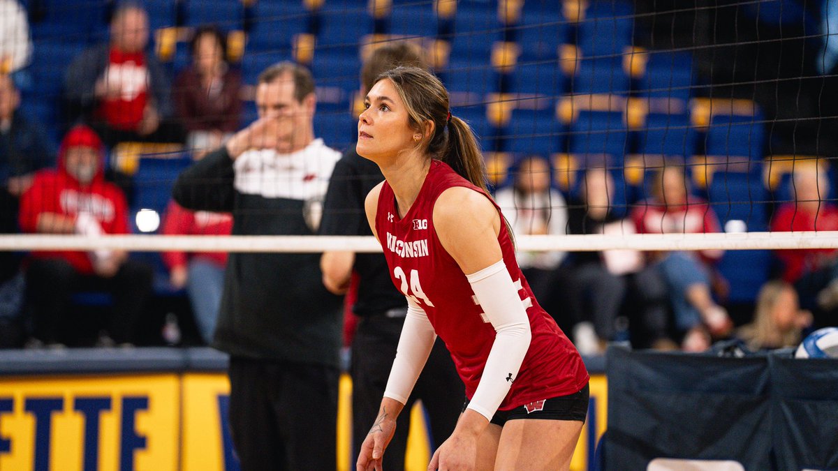 Wisconsin Volleyball tweet media
