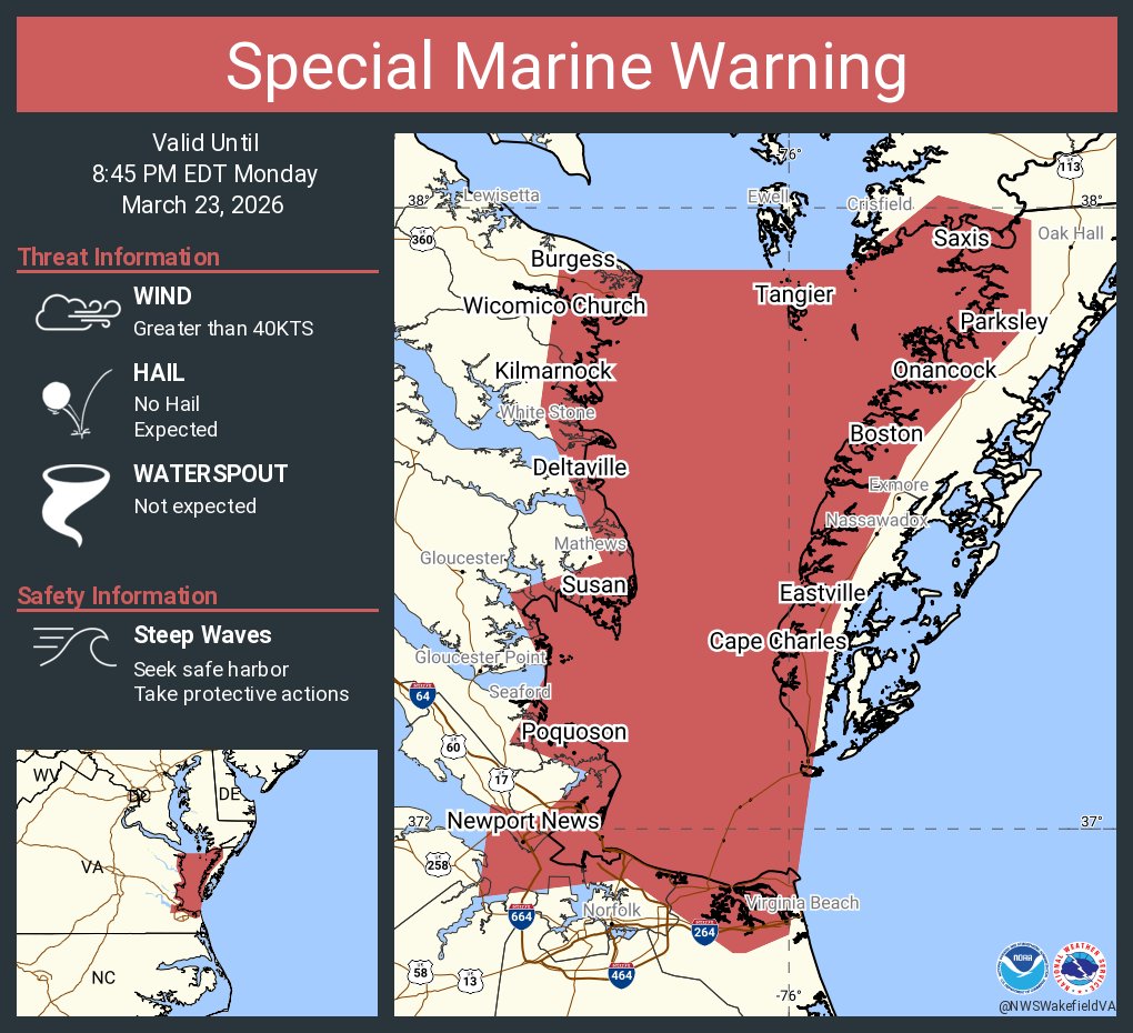 NWS Wakefield tweet media