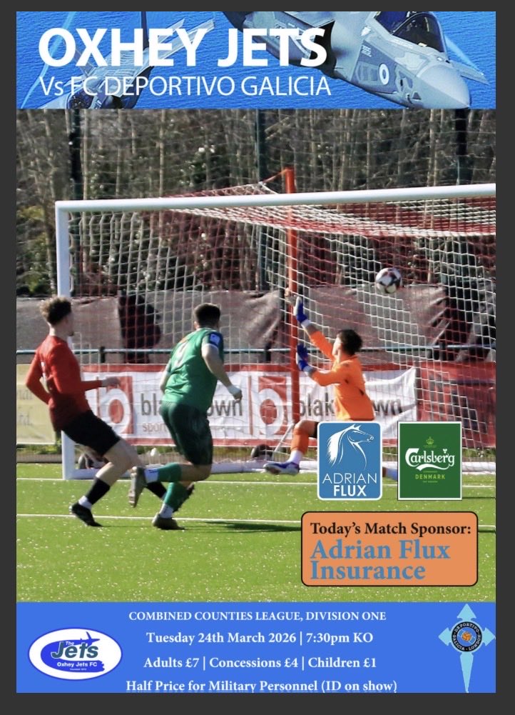 OXHEY JETS F.C.(official account) tweet media