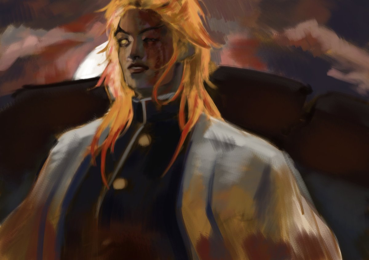 His last sunrise, it seems

#rengoku #demonslayer