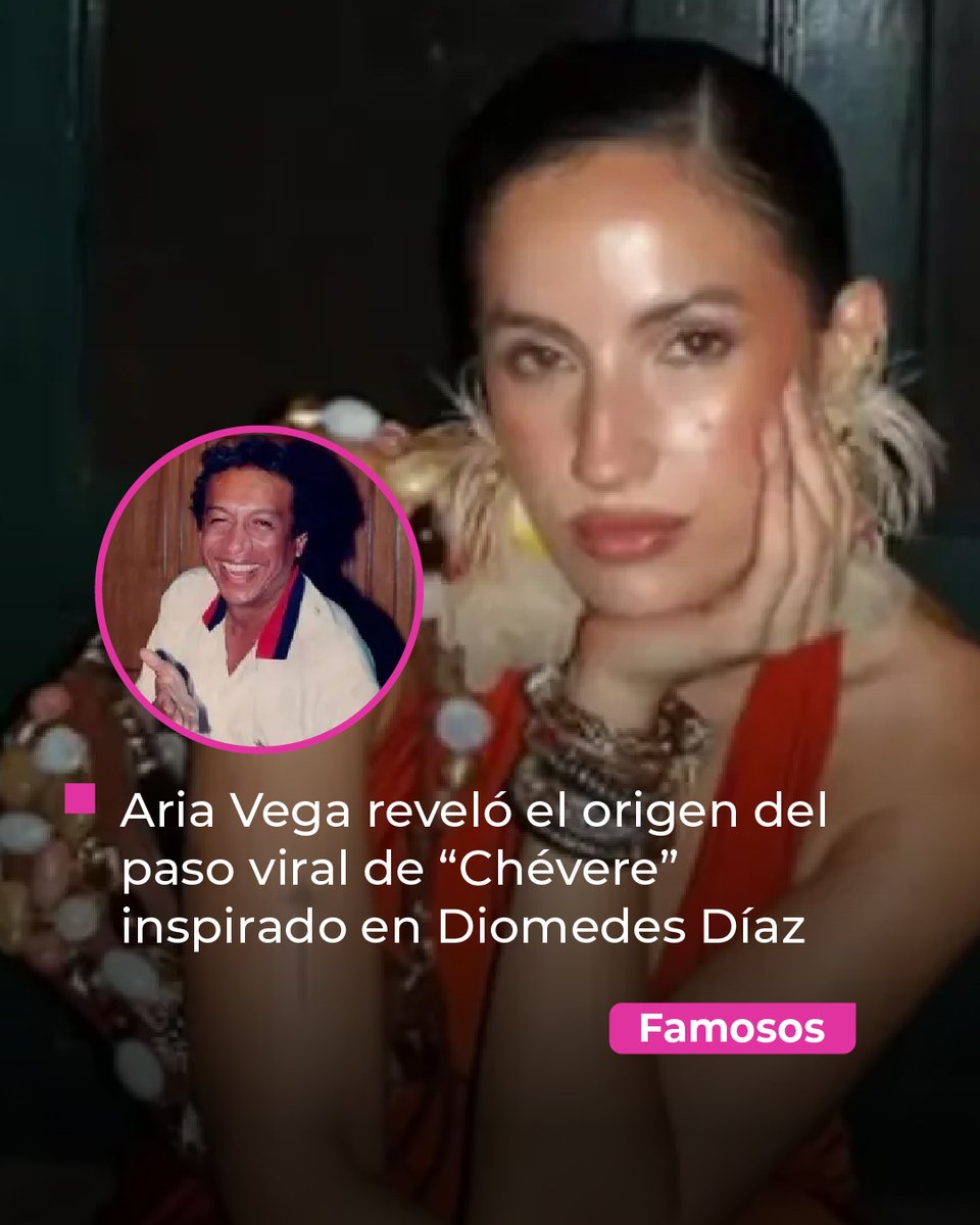 CaracolTV's tweet image. ¿Obsesionados con el baile de “Chévere”? 🕺🔥 tinyurl.com/4jv7zknm

La artista soltó el chisme de cómo nació esa coreo que ya es un hit mundial. El remix con #RyanCastro la rompió toda y ahora nadie puede dejar de replicarlo. 💥✨ #Famosos #AriaVega