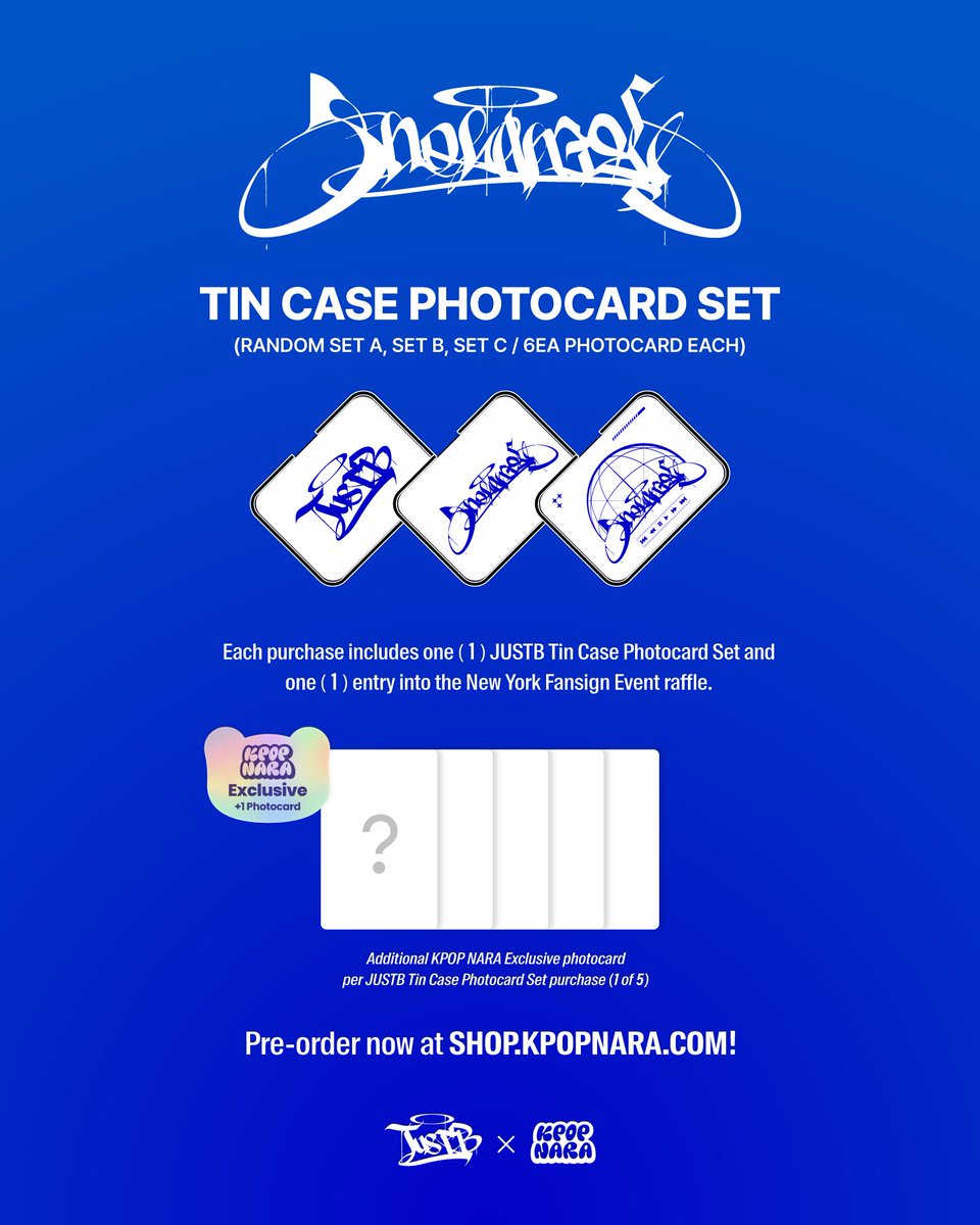 _kpopnara_'s tweet photo. [📢] NYC FANSIGN EVENT | JUSTB 🪽✨

👋 ONLYB! Surprise 👀 JUSTB is hitting the road for their 2026 JUSTB [SNOW ANGEL] TOUR in North America and they’ll be making a stop in NYC on April 4th for our fansign event! 

Pre-order now at https://t.co/i6Qy0dOLZa and fill out the form in the product description to enter! 🩵
❗️Make sure to read all details before entering!

#JUSTB #저스트비
#SNOWANGEL
#KPOPNARA