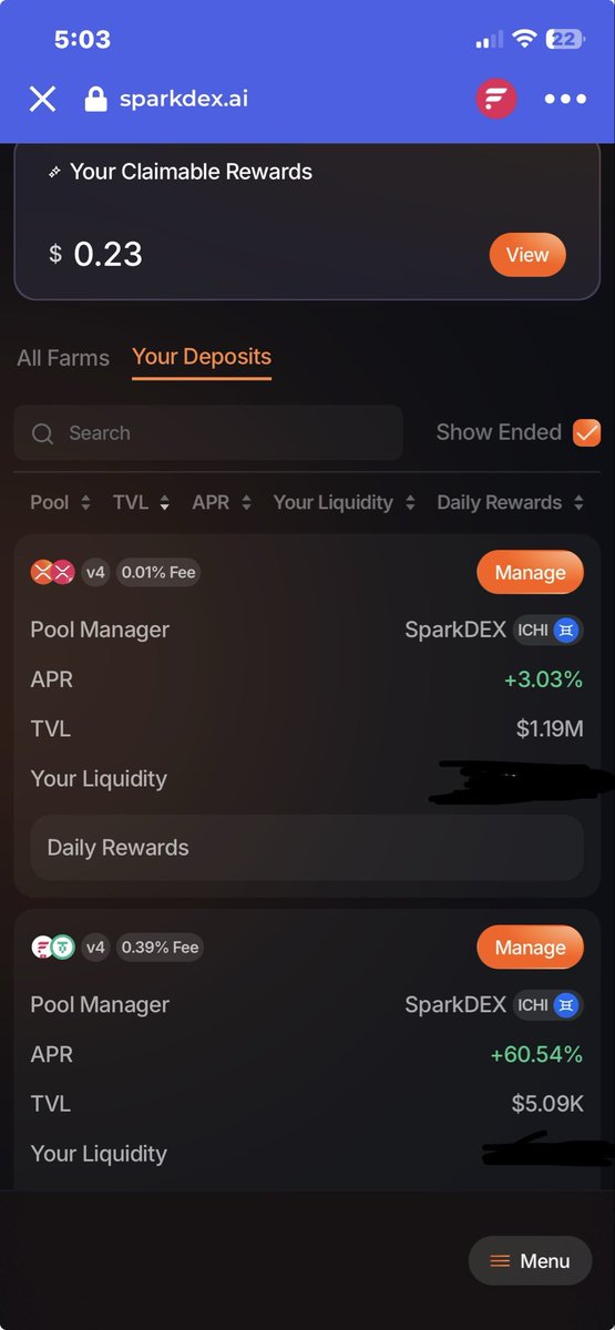 here4lolz11's tweet photo. @SparkDexAI  I just wanted to reach out and see if this all jives. How long until I start seeing my rewards go up? https://t.co/nYrsZ2wPxX