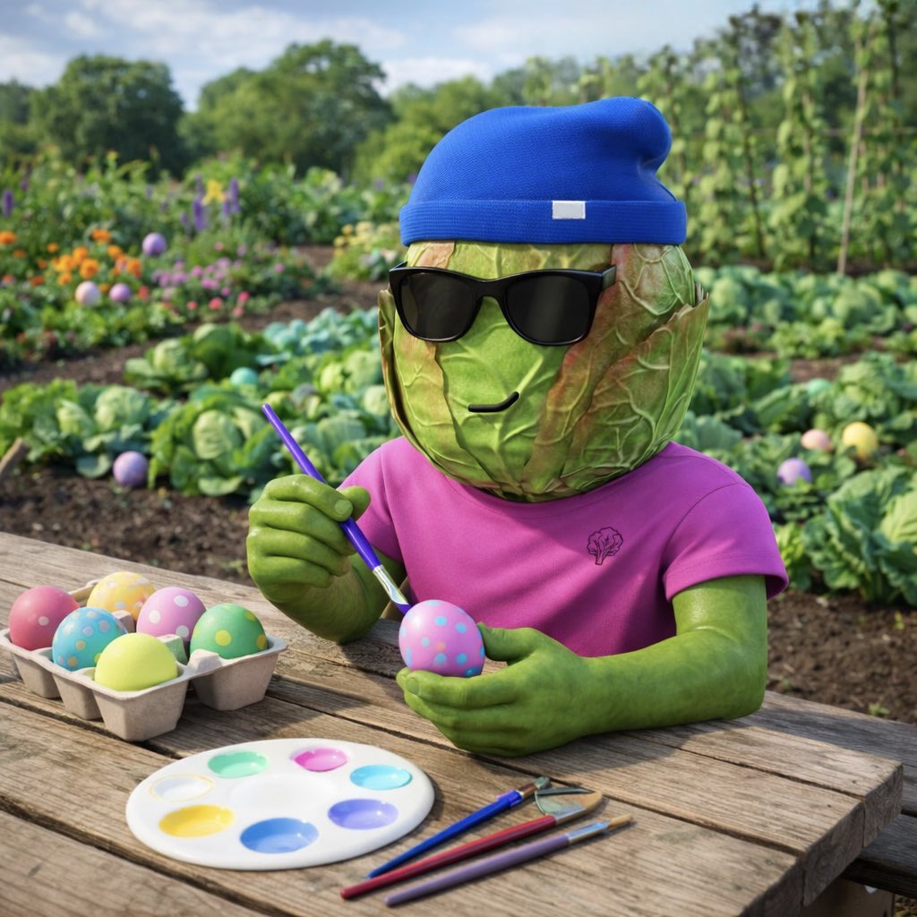 LettuceMonsters's tweet photo. 🐣 Easter Art Contest! 🐣 

Grab some 🥚 & some 🎨 - It’s time for our 1st annual Lettuce Monster Easter Egg art contest! 

Contestants must paint Eggs (at least 3) & post a picture to X with the hashtag #LettucePaint to be eligible! 🥬

🥇 Exclusive Honorary Easter Lettuce Monster + 1 Free Mint 
🥈1 Free Mint 
🥉1 Free Mint 

Contest ends on Easter Monday 4/6 ����