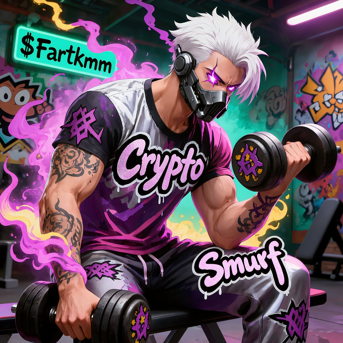 CryptoSmurf44's tweet photo. Arm Day! LFG!! πͺπ
#Fartkmm Bull for life! π¨π https://t.co/HqeXGowdgh