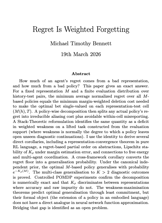 Michael Timothy Bennett tweet media