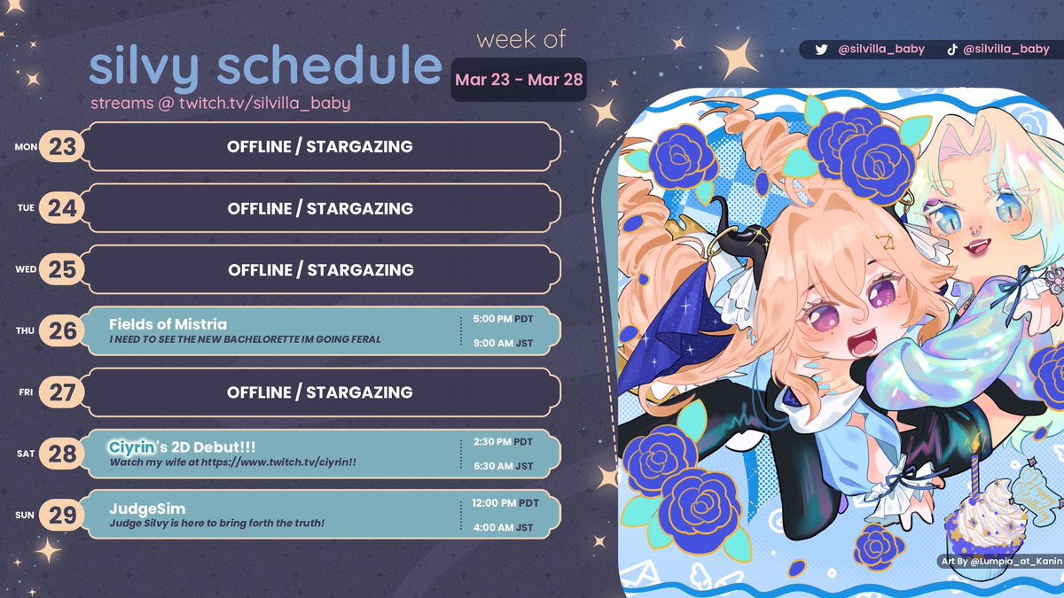 Silvilla 【 𓆩💙𓆪 】 Involuntary Succubus Vtuber tweet media