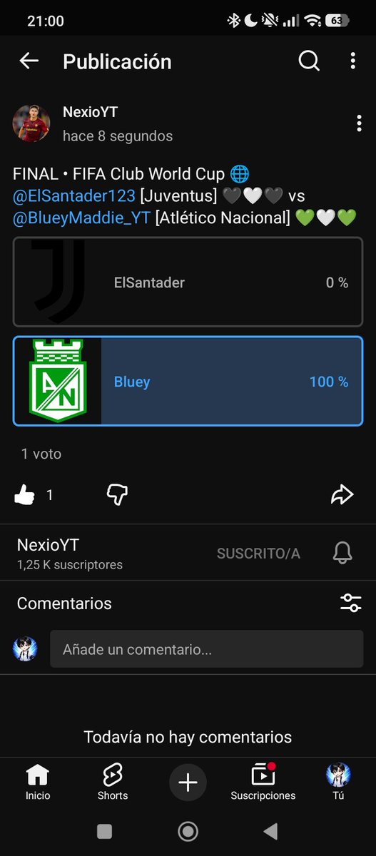 ¡VOTE A BLUEY!

⬇️⬇️⬇️

youtube.com/post/UgkxUkqOg…