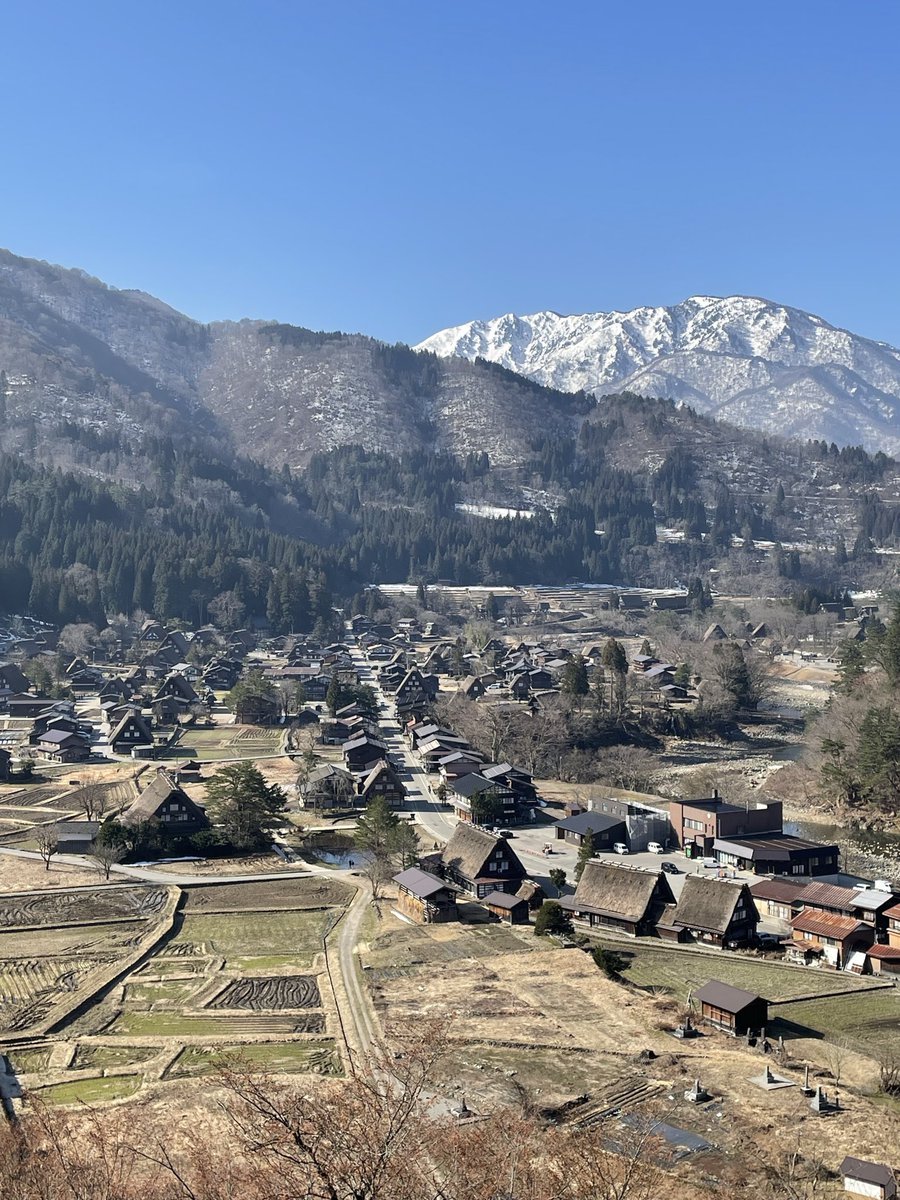 白川郷天守閣展望台 tweet media