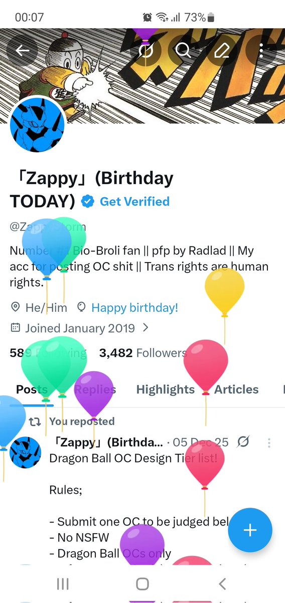 「Zappy」(Birthday TODAY) tweet media