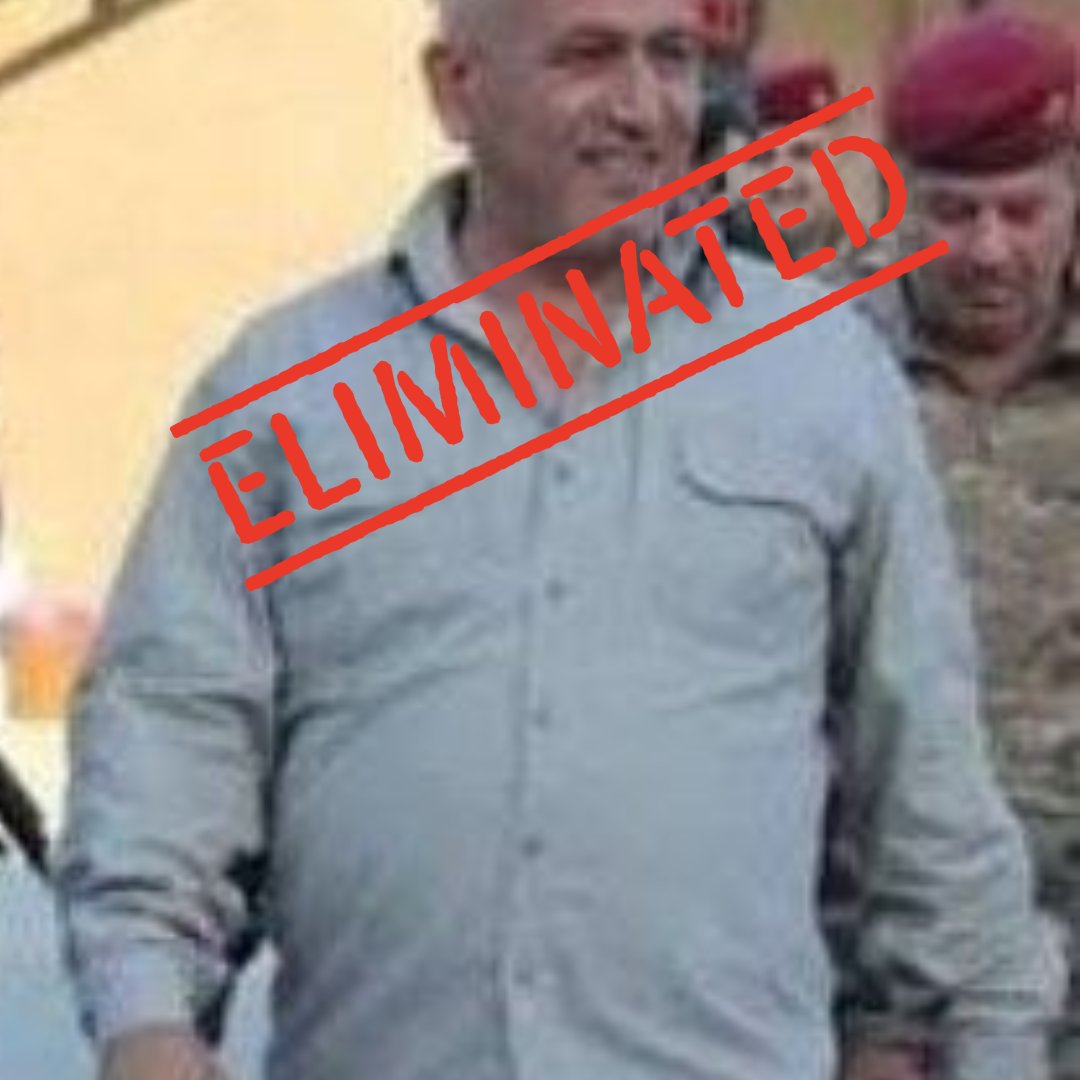 MOSSADil's tweet photo. ‼️ UPDATE:
U.S. airstrikes in Habbaniyah, Iraq targeted senior PMF leadership, eliminating multiple high-ranking figures including at least regional commanders and intelligence officials, including:

• Haider Al-Maamouri, Director of Security
• Saad Dawai Al-Baiji, the Commander of the Popular Mobilization Forces in Anbar Governorate
• Wathiq al-Fartousi, the director of intelligence for the Popular Mobilization Forces in Anbar
• Mohammed Fasil, an officer in the PMF under Anbar Operations Command

Hospitals in Anbar are overwhelmed, with urgent calls for blood donations as casualties mount.

Comes less than 24 hours after U.S. and NATO forces withdrew from a key base in Baghdad.

Stay connected, follow @MOSSADil.
