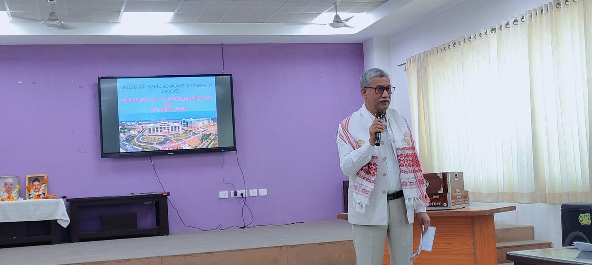 BINOD BIHARI MAHTO KOYALANCHAL UNIVERSITY tweet media