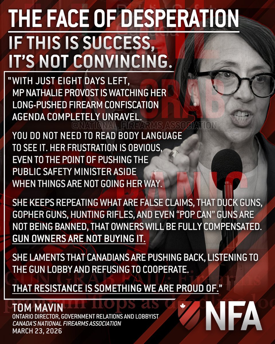 Canada's National Firearms Association tweet media