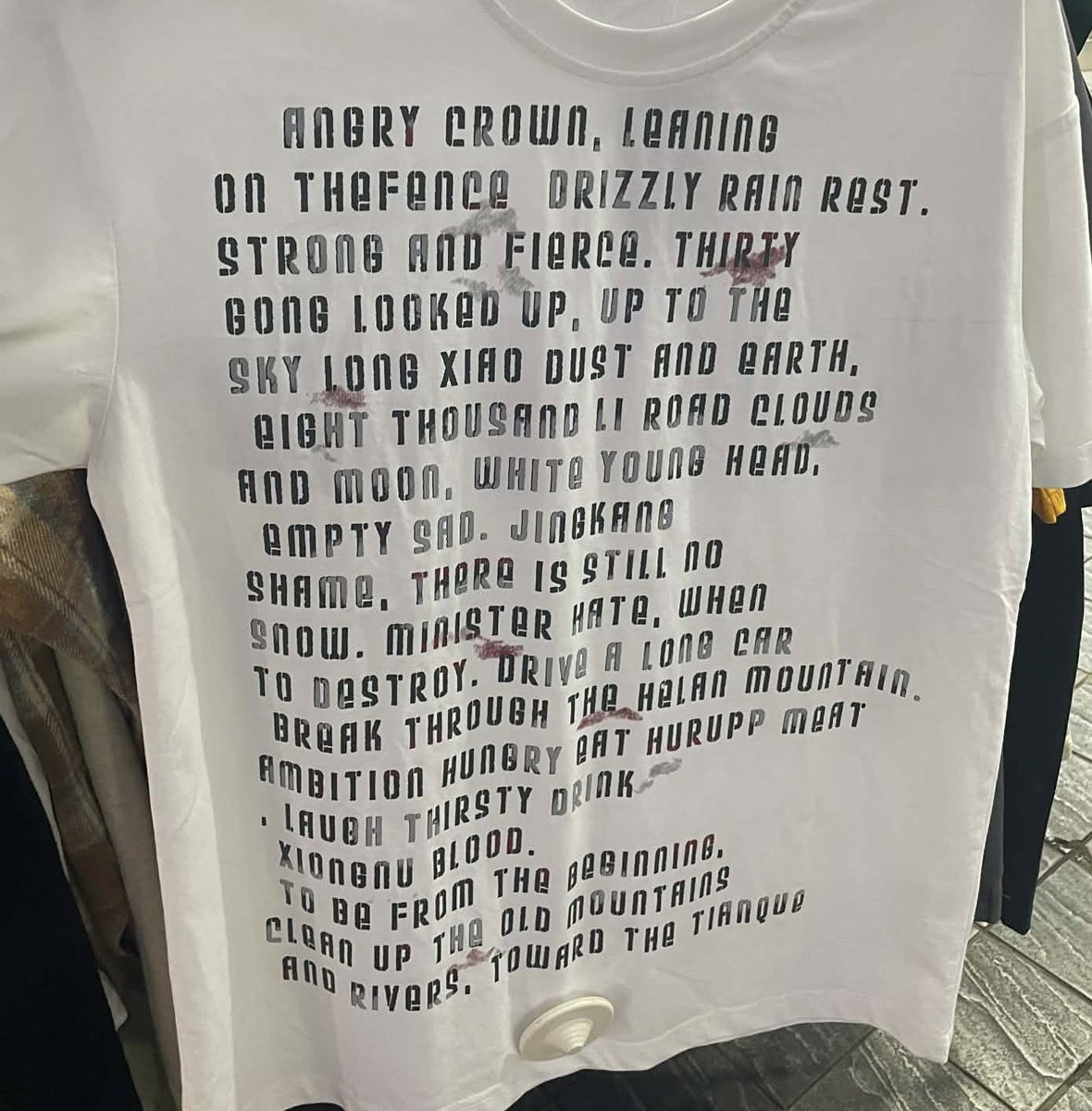 Poorly Translated Shirts tweet media