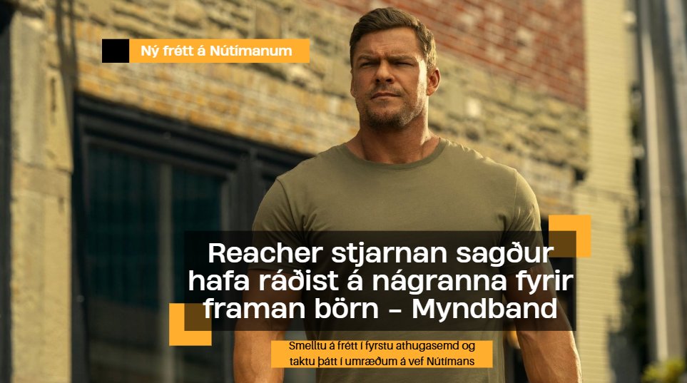 Nútíminn tweet media