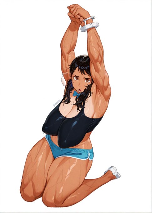 今日もボチボチ行きましょう
ところで肩のデカい女性は好きかい 