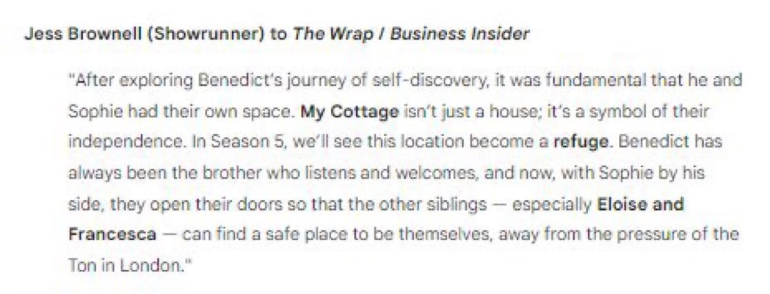 “Benedict has always been the brother who listens and welcomes, and now, with Sophie by his side, they open their doors so that the other siblings can find a safe place to be themselves” IM GONNA CRY WE’RE GETTING MARRIED BENOPHIE 😭😭😭😭😭😭😭😭😭😭😭