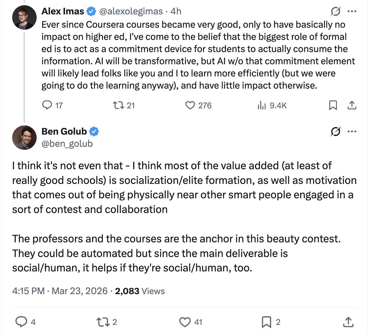 Ben Golub tweet media