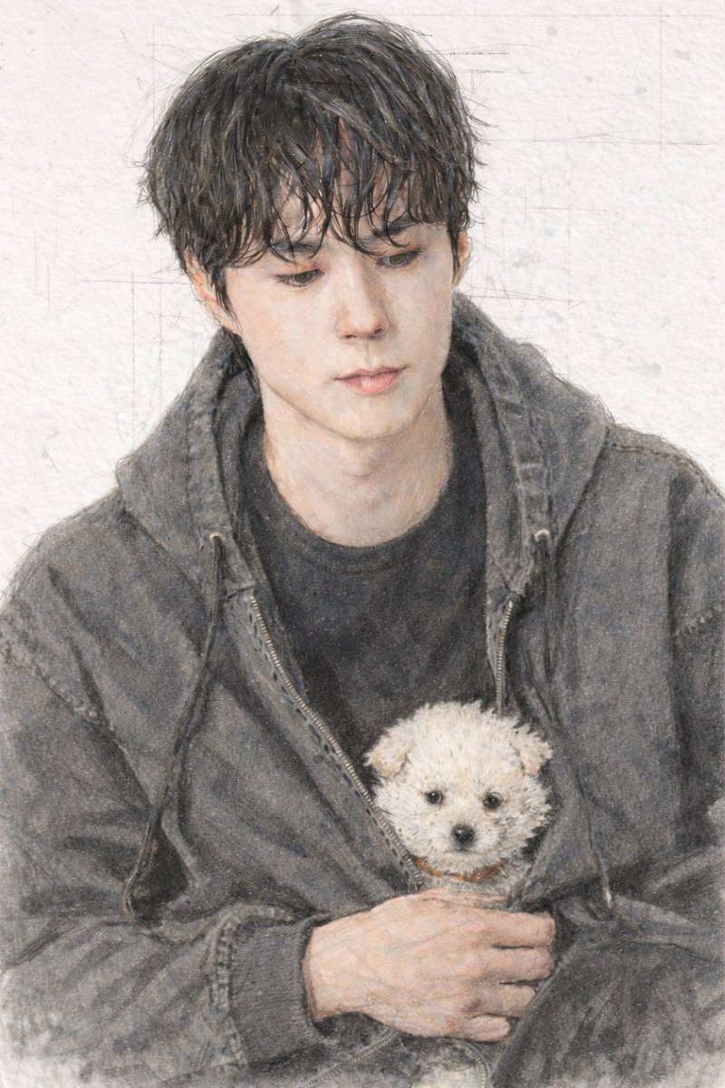 Today’s gonna be a good day for you too 🤍
Hope you have a lovely day!

#ParkBoGum
#박보검
#パクボゴム
#朴寶劍
<a href="/BOGUMMY/">박보검</a> 

PencilDrawing / TradigitalArt / DigitalTouchUp