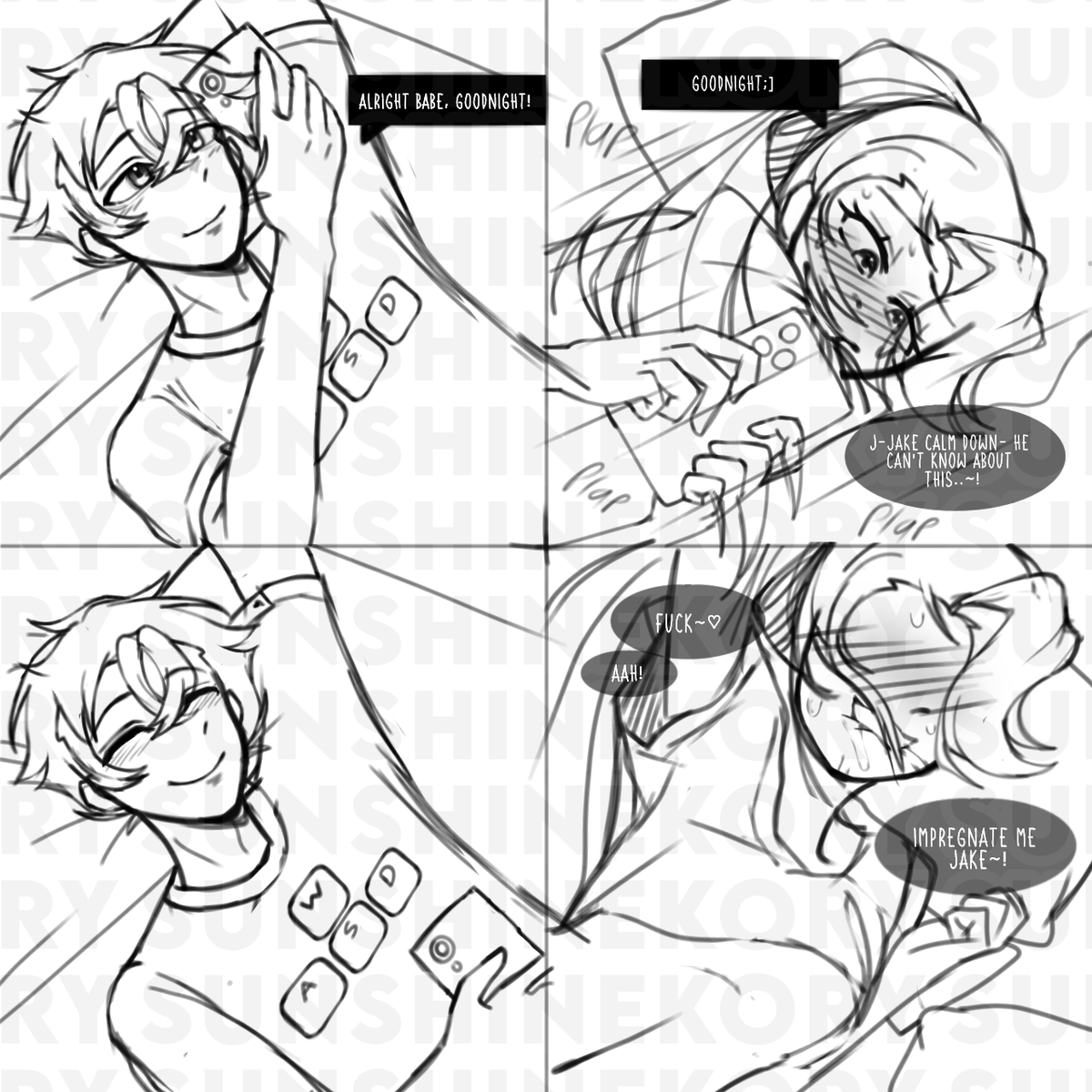 realjoyfulkory_'s tweet photo. bro got ntr-ed by a flat tire💔 part 2 of Markthy coming sooner or later😏😏
#untilthen #untilthengame #untilthenfanart #markxcathy #markborja #nicolelacsamana #nsfwtwt #art #ntr #ibispaintx #oneofthosenights #sketch https://t.co/0L7F9dVFBp