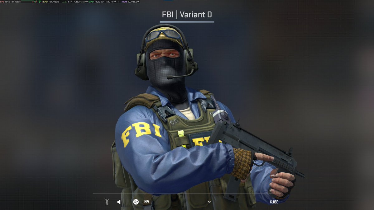 Deformed_SAS's tweet photo. I'm kinda pissed that someone at valve decided to reuse the same texture container for ava's body.. I converted the FBI variant D body texture to use PBR, and noticed ava looks like this now.. Seriously? https://t.co/hcDTMQLsLU