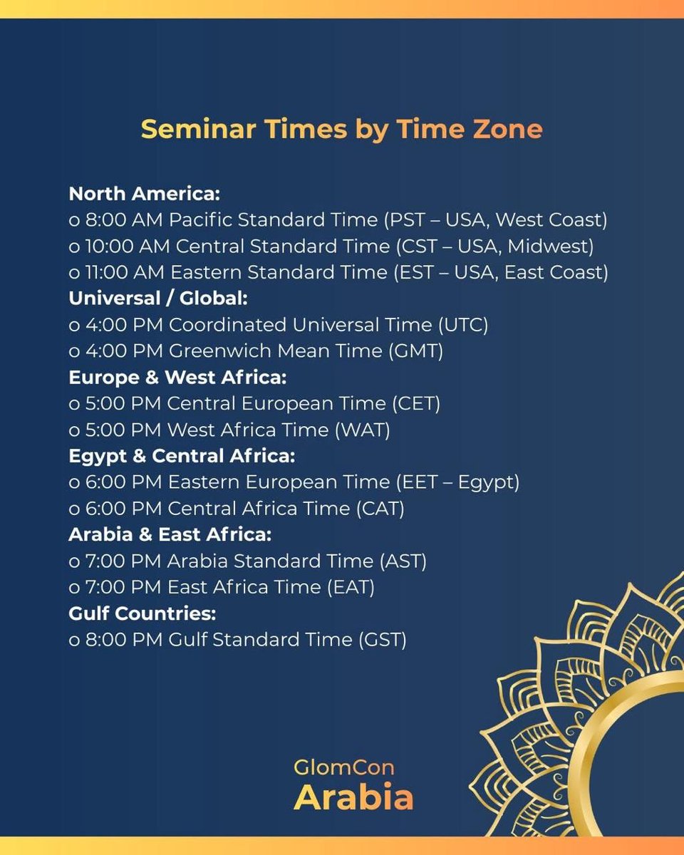 GlomCon Arabia tweet media