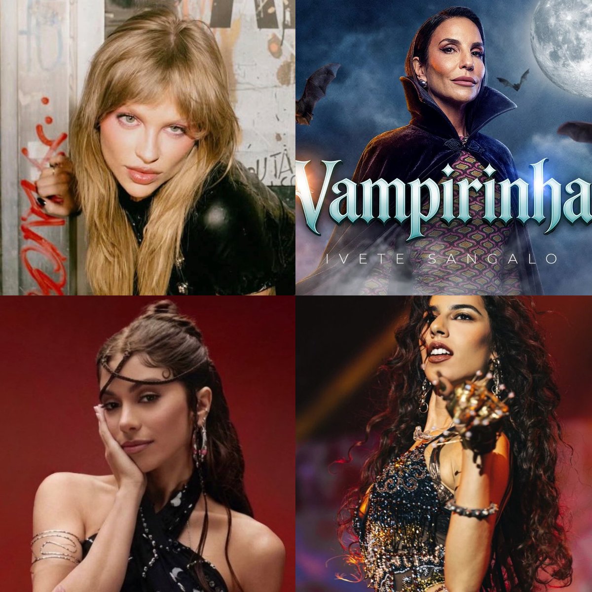 PopNewsSSS's tweet image. Maiores peak de artistas do Pop Br no Spotify Brasil em 2026 (Músicas Solo)

Luisa Sonza – Telefone (#11)
Ivete Sangalo – Vampirinha (#50)
Anitta – Pinterest (#63)
Marina Sena – Lua Cheia (#68)