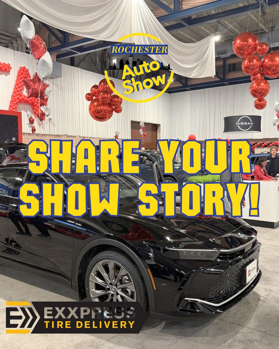Rochester Auto Show tweet media