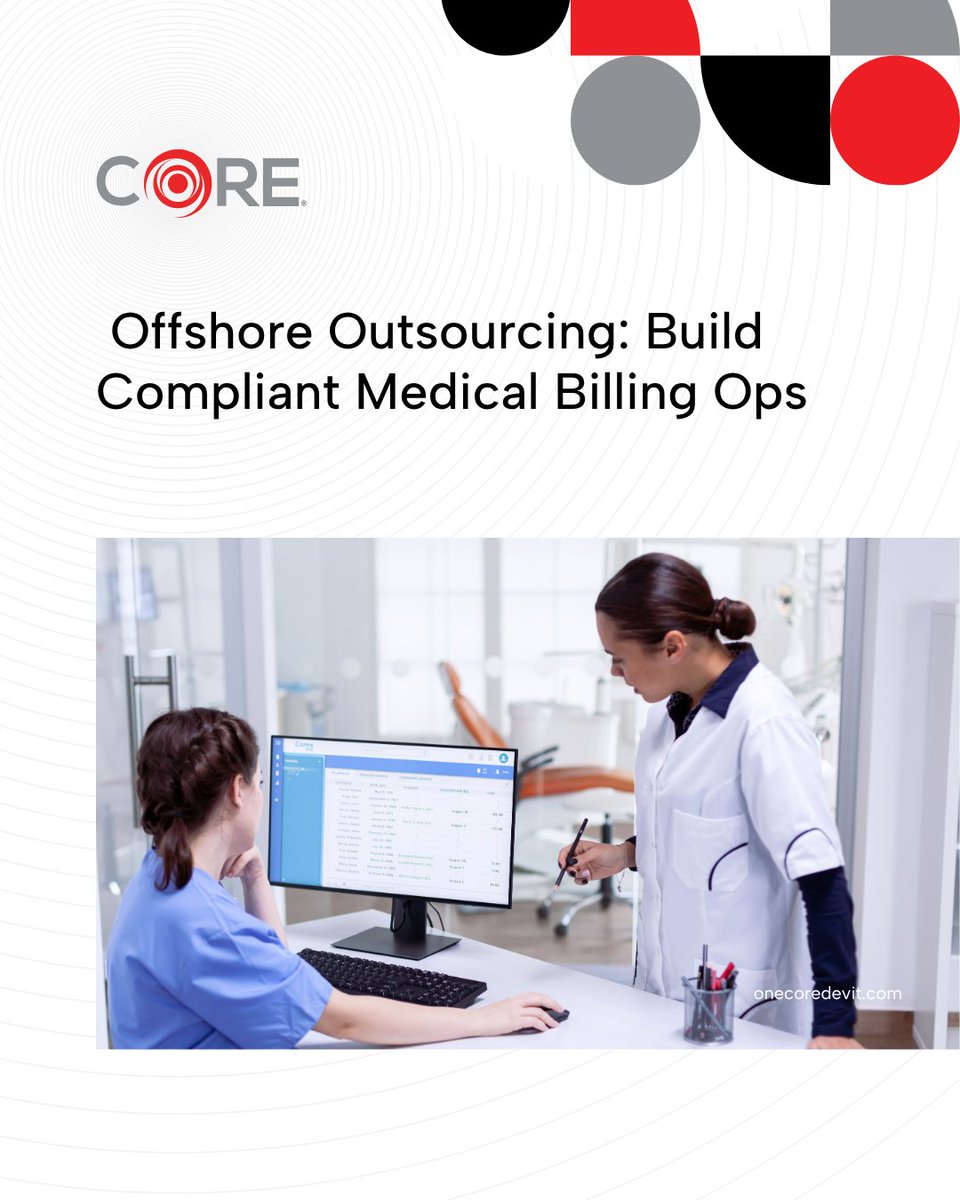 onecoredevit's tweet photo. Scale medical billing without increasing risk.

Apply strong controls, limit access, and enforce governance.

HIPAA offshore outsourcing works when you design it right.

Read: https://t.co/wHAu6UL2C4

#OneCoreDevIT #CoreBlog #CORESolutions https://t.co/uf69FnpmY6