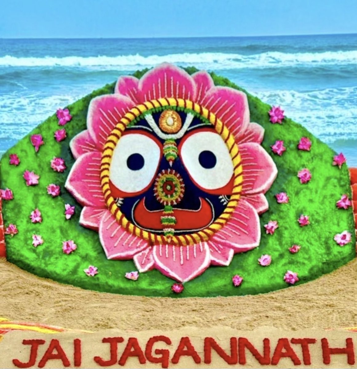 sudarsansand's tweet photo. Jai Jagannath 🙏 https://t.co/qnK4L5hrTj
