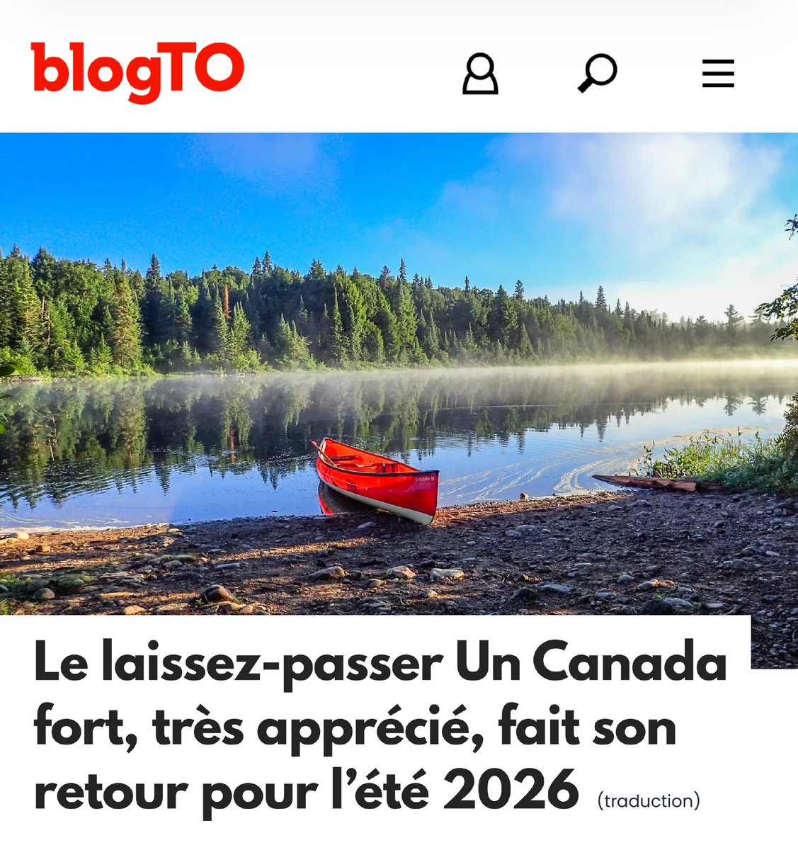 MarkJCarney's tweet photo. En planifiant votre été, sachez qu’il y a plus à découvrir grâce au laissez-passer Un Canada fort. À compter de juin : entrée gratuite dans les parcs nationaux, expériences gratuites pour les enfants, etc. :
https://t.co/fdDvXd1pQu https://t.co/U58xkKLRiL