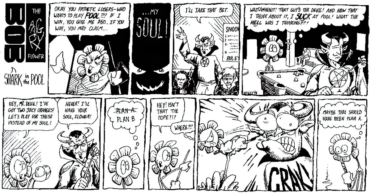 (Hopefully) daily Bob the angry flower panels tweet media