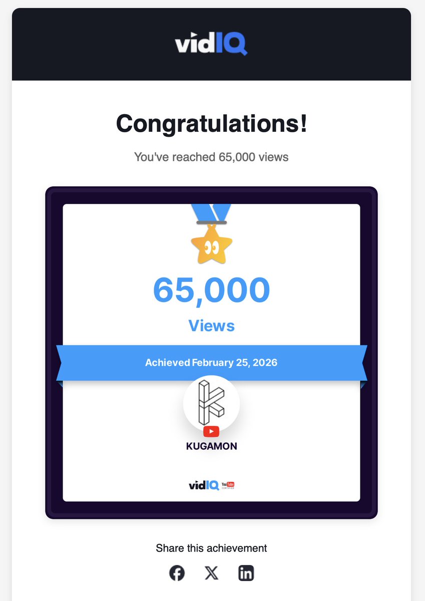 kugamon's tweet photo. Kugamon has reached 65,000 views on YouTube!

Thank you to everyone who’s been part of the journey.

If you’re not yet following us on YouTube, now’s a great time to stay updated on CPQ, Quote-to-Cash, and RevOps content.

#Kugamon #Salesforce #CPQ #QuoteToCash #RevOps #YouTube https://t.co/H01sZeKiMf