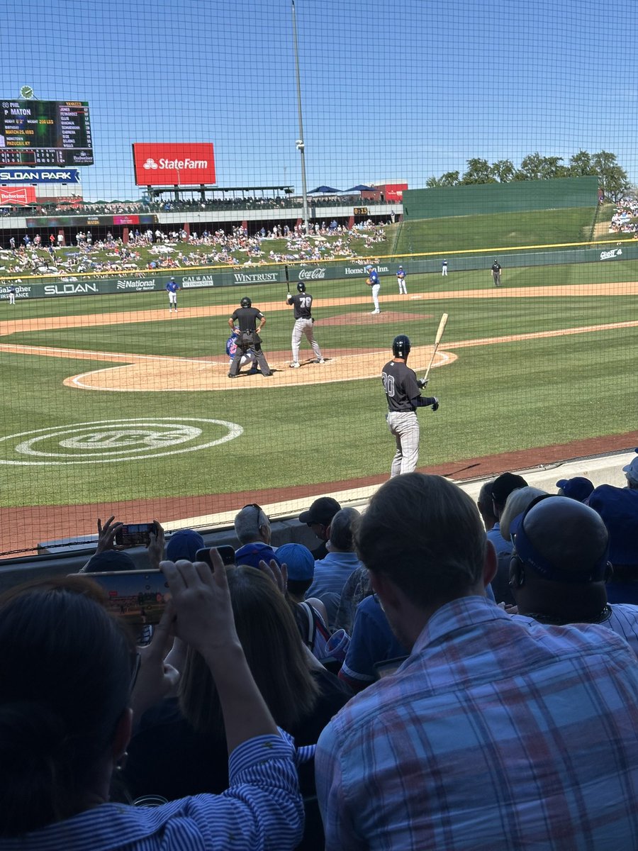 Wow got to watch <a href="/Yankees/">New York Yankees</a> and Spencer Jones hit two out today in Mesa. Pitching not so good, but wow for Spencer! Let’s go Yankees!