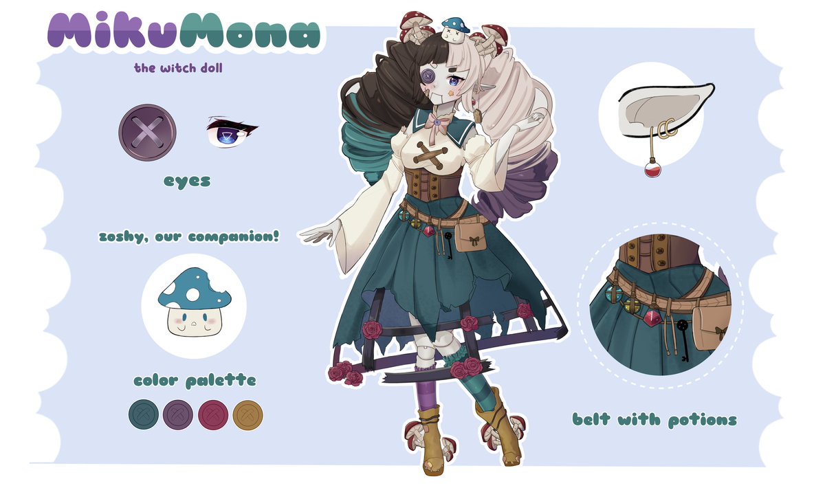 ใใข MIKUMONAA ๐๐ช | โกEldritch Witch Dollโก tweet media