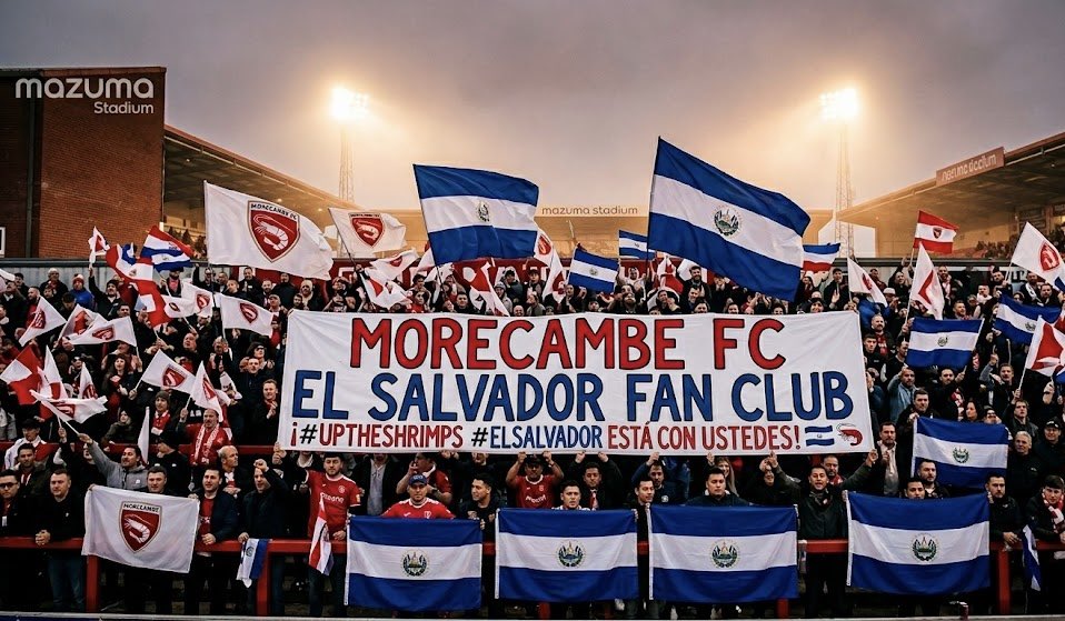 Morecambe FC El Salvador 🇸🇻 tweet media
