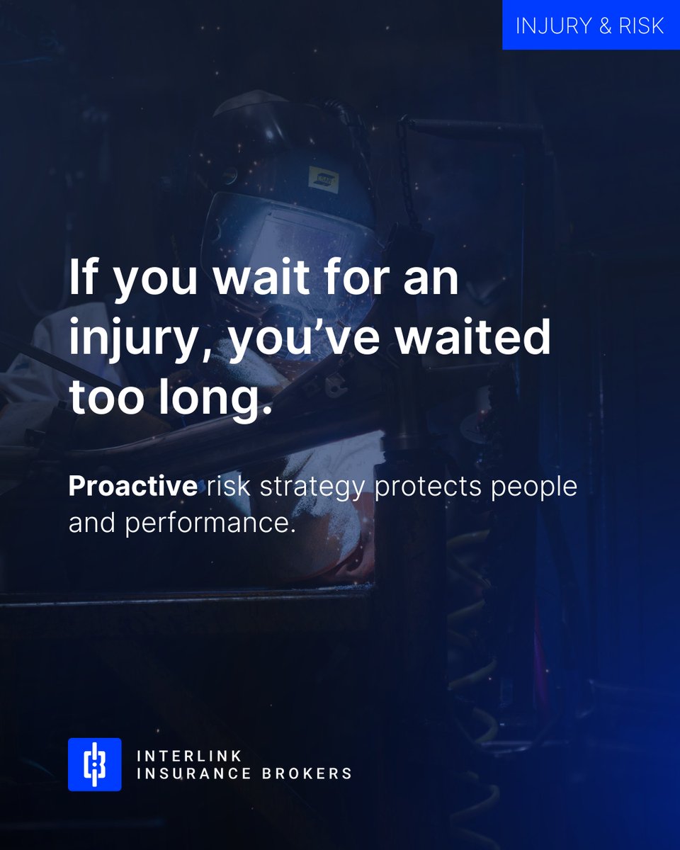 Through our Injury &amp; Risk division, we will work with you to reduce risk early, before incidents turn into claims.

Our focus is on practical, on-the-ground improvements that change outcomes and help you protect your people through stronger workplace safety.