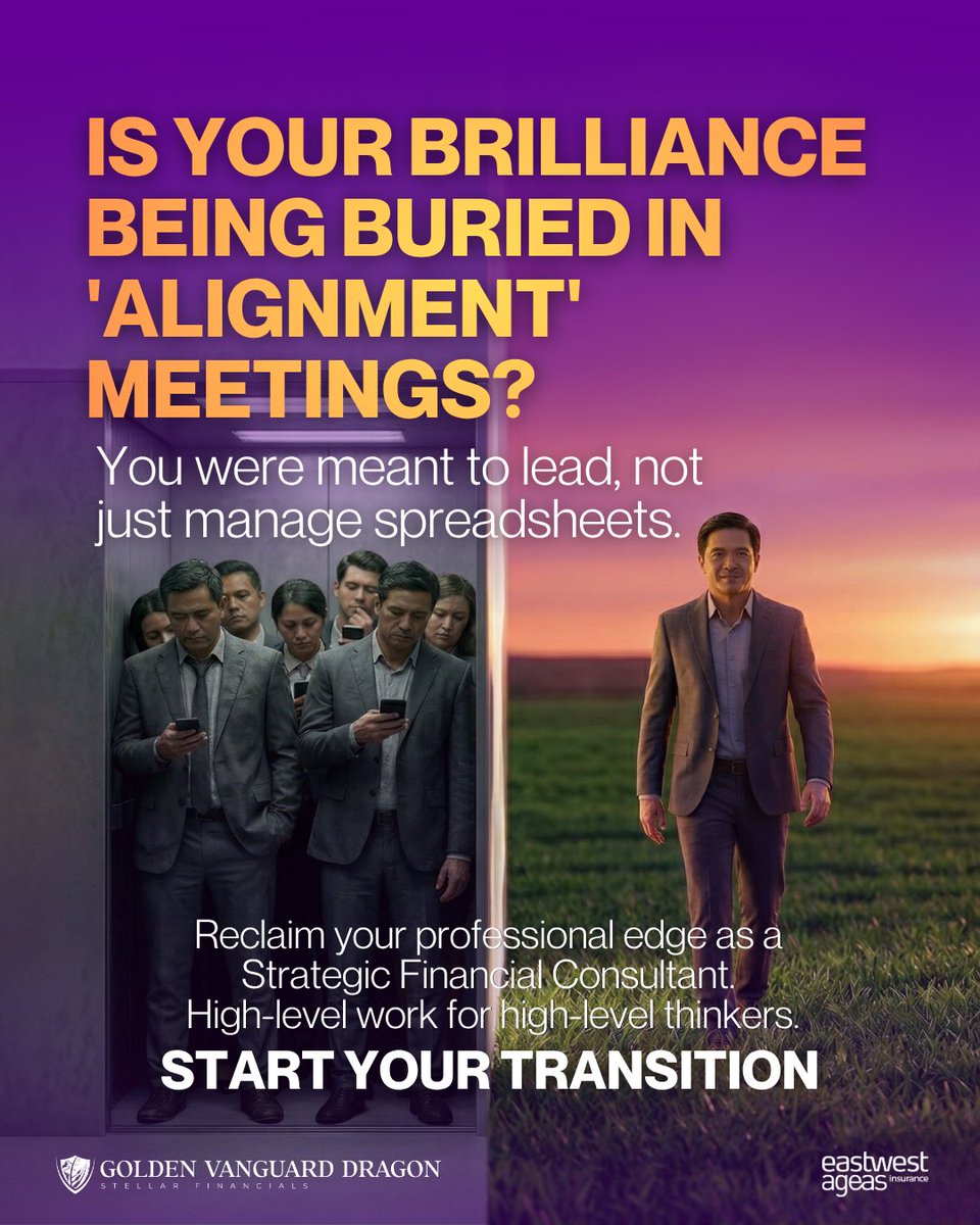 GVDFinancials's tweet photo. Competence is punished with more busywork.

In a corporate bureaucracy, being "good" at your job just gets you invited to more meetings and more work. Your Professional Impact is being diluted by administrative bloat. https://t.co/fm9vG3GUON