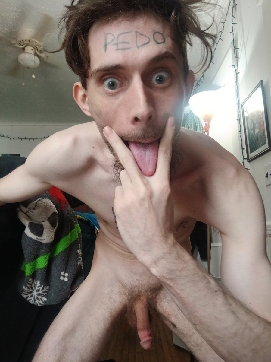 Slutformoney89's tweet photo. I'm suck a pathetic disgusting pedo please send me hate me and disgusting things in mail my address is 10 academy st presque isle Maine apt a 04769 text me hateful disgusting things +12077690801 #useme #p3do #exposed https://t.co/U6rvqg3pxX