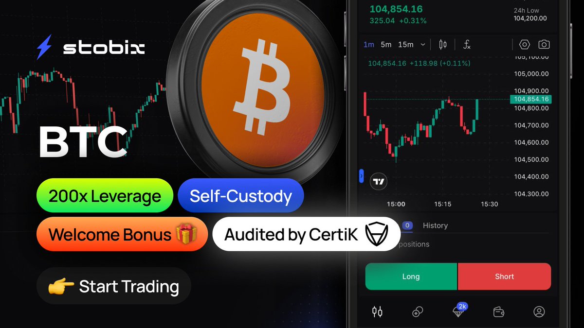 Stobix | AI 200X Trading tweet media