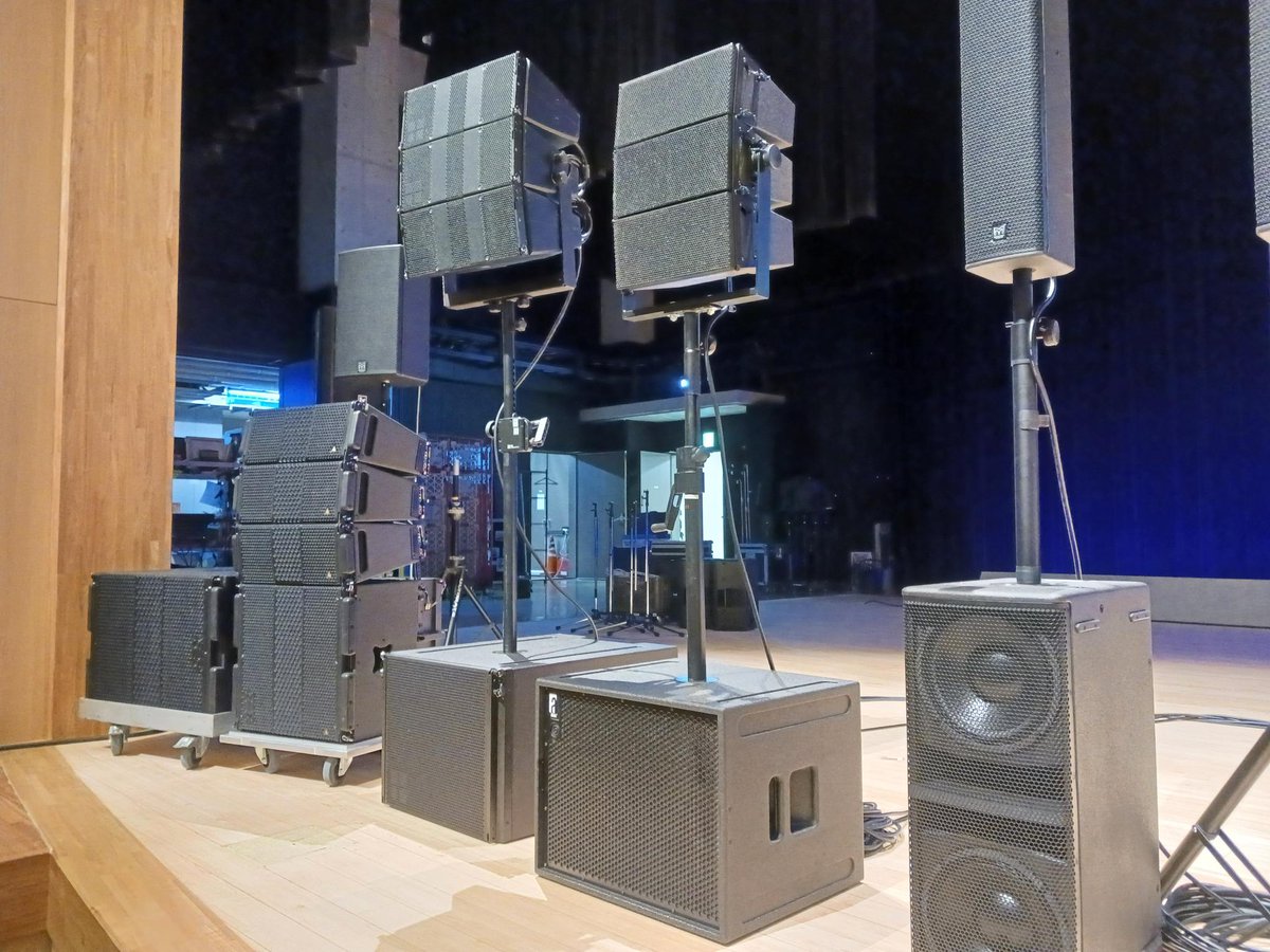 Espec_kizaijuku's tweet photo. 熊本県の嘉島町で行われるスピーカーの鳴き比べにてALCONS AUDIOを出させて頂きます
一般のご入場も可能ですので、ぜひお越しください❕️

3/24  本日
#ALCONSAUDIO は12:35～ 予定です
LR7+BF151mk2  

📍嘉島町民会館ホール
https://t.co/oF4pbZteoQ https://t.co/MQnJ3cgOlX