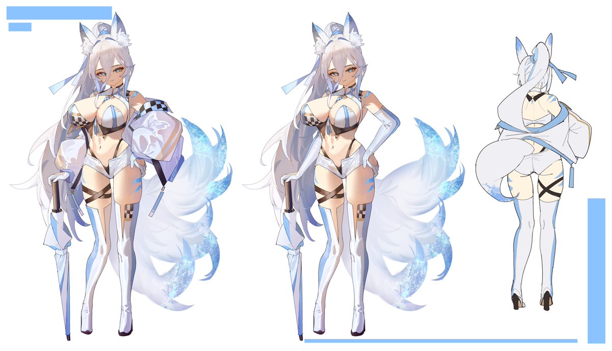 Yomi❄️🦊「 狐女神 . . .」 tweet media