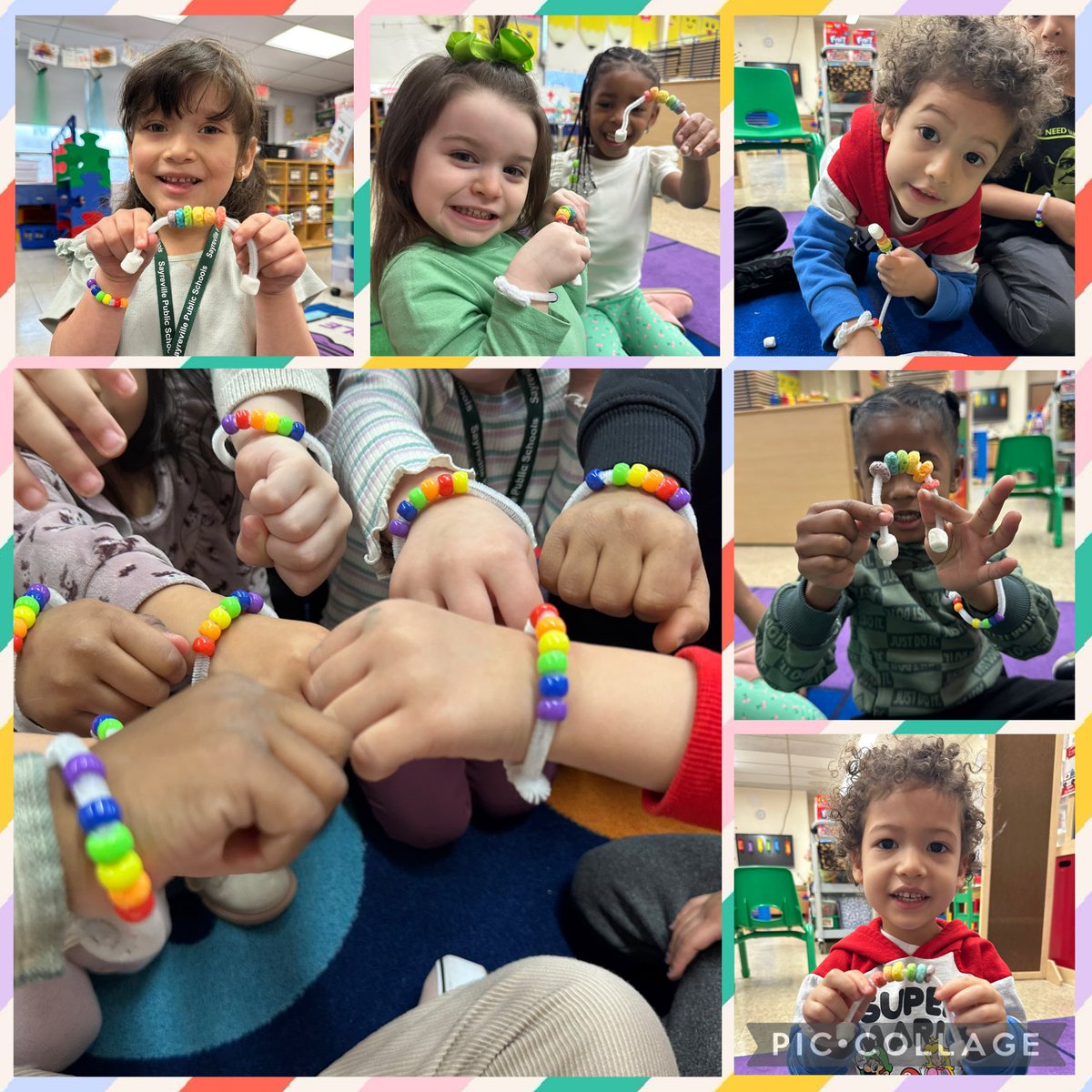 PB_Cheesequake's tweet photo. STEAM CLASS 🌈 We are a rainbow of possibilities. 😊🌈❤️ #projectbefore #preschool #sayrevillepublicschools https://t.co/ljPcaiMJ98